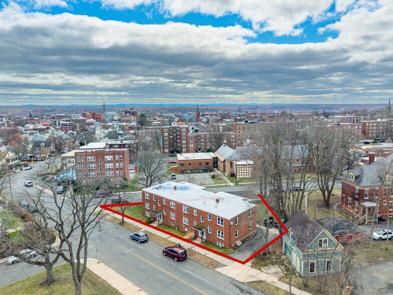 282-284 Suffolk St, Holyoke, MA à vendre - Aérien – Image 2 sur 7