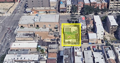 1540-1542 N Western Ave, Chicago, IL - VUE AÉRIENNE vue de carte - Image1