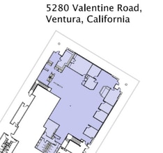 5280 Valentine Rd, Ventura, CA à louer Plan d’étage– Image 1 sur 2