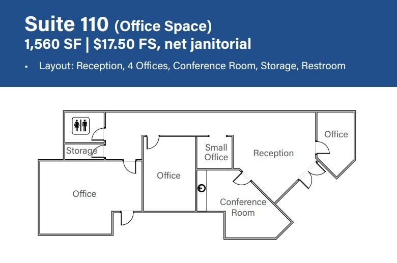 1901 E University Dr, Mesa, AZ à vendre Plan d’étage– Image 1 sur 3