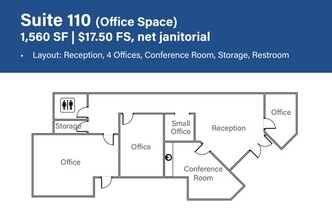 1901 E University Dr, Mesa, AZ à vendre Plan d’étage– Image 1 sur 3