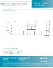 8600 NW 17th St, Doral, FL à louer Plan de site– Image 1 sur 5