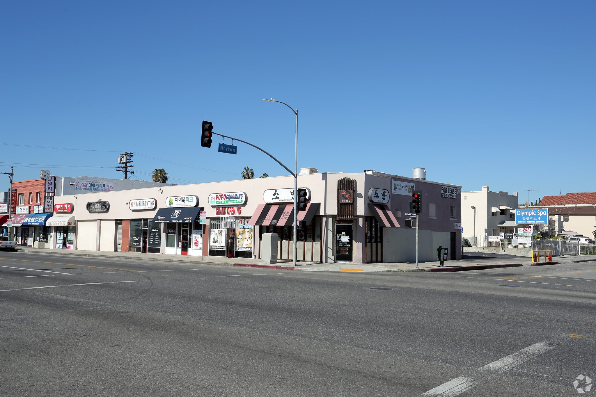 4001-4013 W Olympic Blvd, Los Angeles, CA à louer Photo principale– Image 1 sur 4