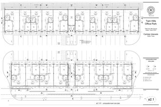7037 Twin Hills Ave, Dallas, TX à louer Plan de site– Image 1 sur 1