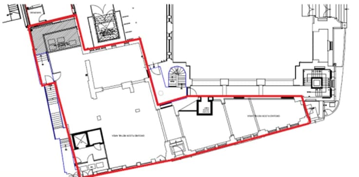 1-3 Hotel St, Leicester à louer Plan d’étage– Image 1 sur 1