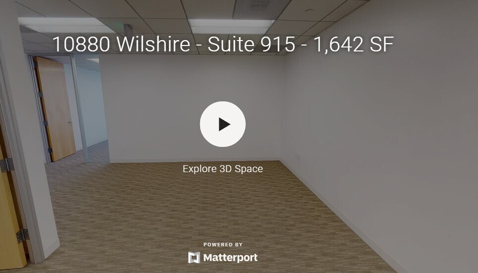 10880 Wilshire Blvd, Los Angeles, CA à louer - Numérisation 3D Matterport – Image 3 sur 28