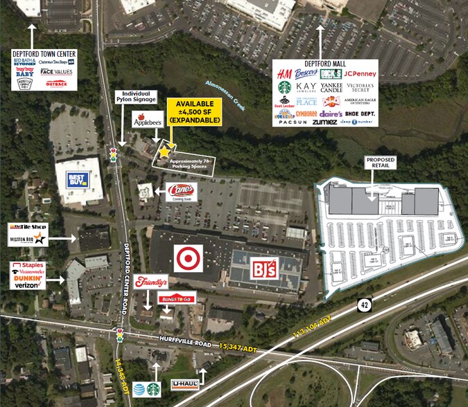 1852 Deptford Center Rd, Deptford, NJ à louer - Photo de l’immeuble – Image 2 sur 2