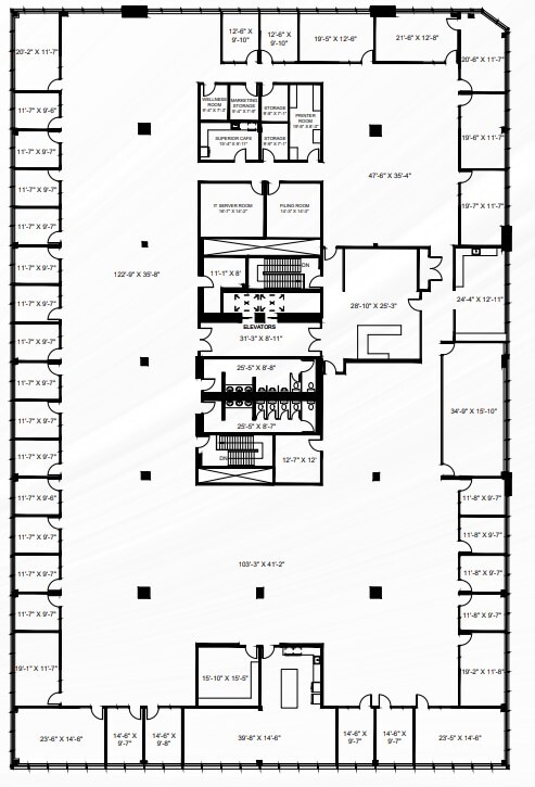 6750 Century Ave, Mississauga, ON à louer Plan d’étage– Image 1 sur 1