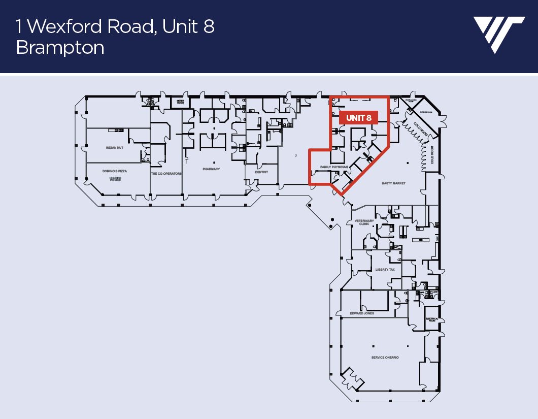 1 Wexford Rd, Brampton, ON à louer Plan d’étage– Image 1 sur 1