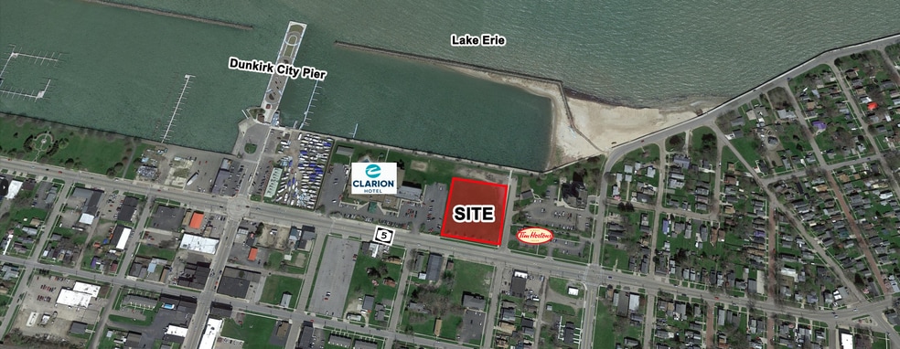 66-80 Lake Shore E Dr, Dunkirk, NY à vendre - Aérien – Image 2 sur 2