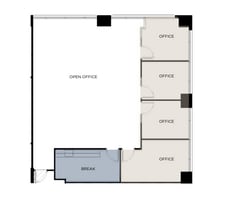 7676 Hazard Center Dr, San Diego, CA à louer Plan d’étage– Image 1 sur 2