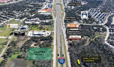 25920 Interstate 10 W, Boerne, TX - Vue aérienne vue de carte - Image1