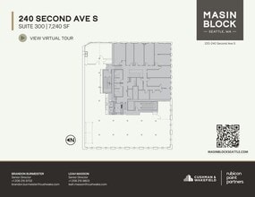 222 2nd Ave S, Seattle, WA à louer Plan de site– Image 1 sur 1