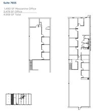 7651-7697 Washington Ave S, Edina, MN à louer Plan d’étage– Image 1 sur 1