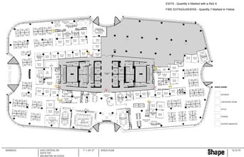 2451 Crystal Dr, Arlington, VA à louer Plan d’étage– Image 1 sur 1