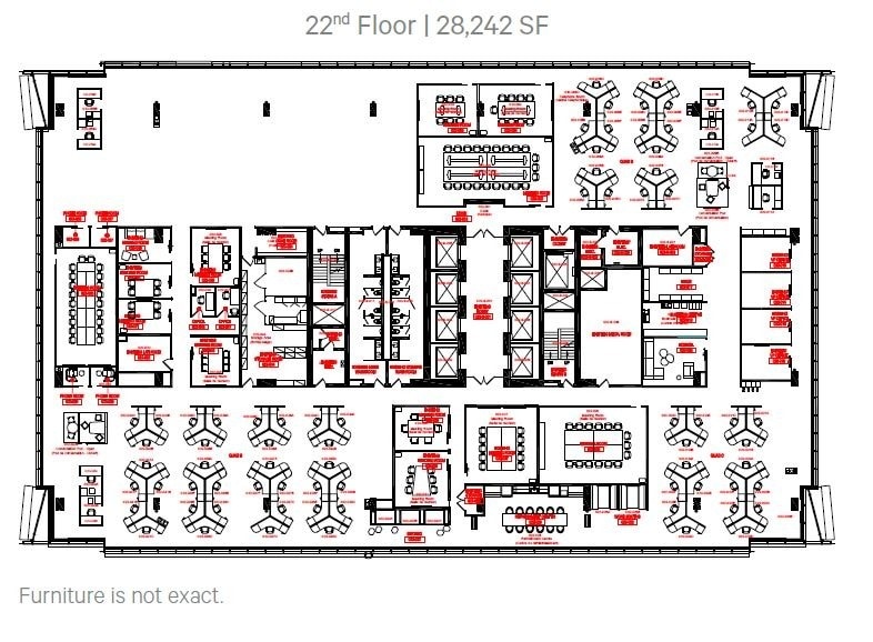 25 York St, Toronto, ON à louer Plan d’étage– Image 1 sur 1