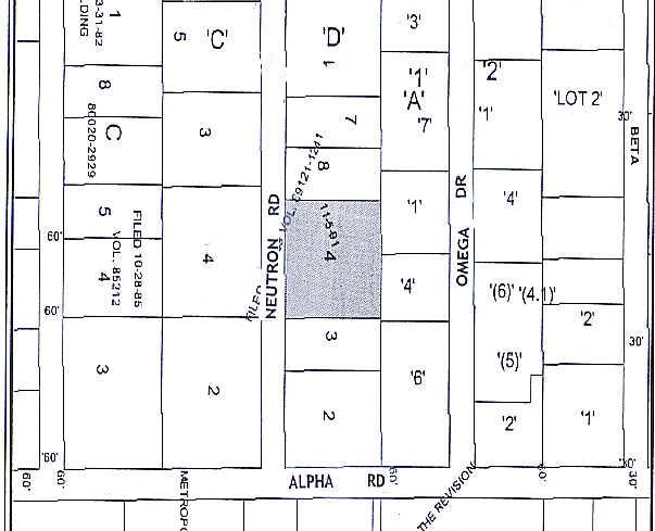 13618-13632 Neutron Rd, Dallas, TX à louer - Plan cadastral – Image 3 sur 13