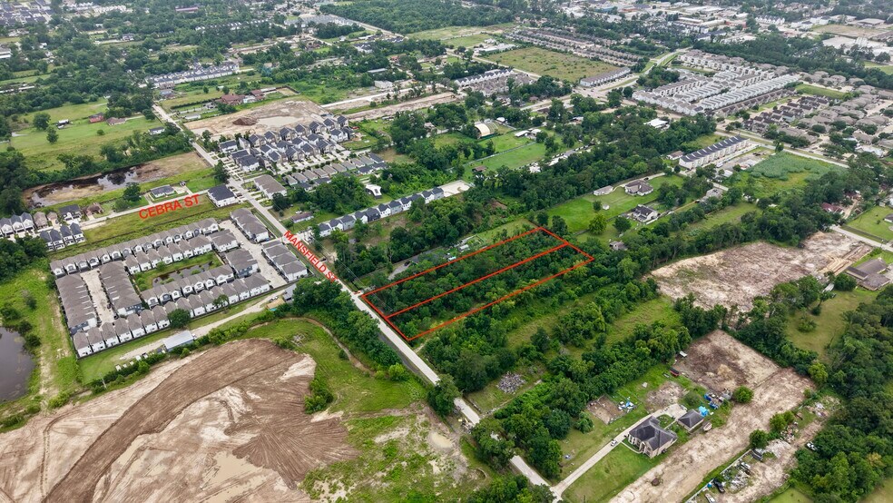 2315 Mansfield St, Houston, TX à vendre - Aérien – Image 3 sur 3