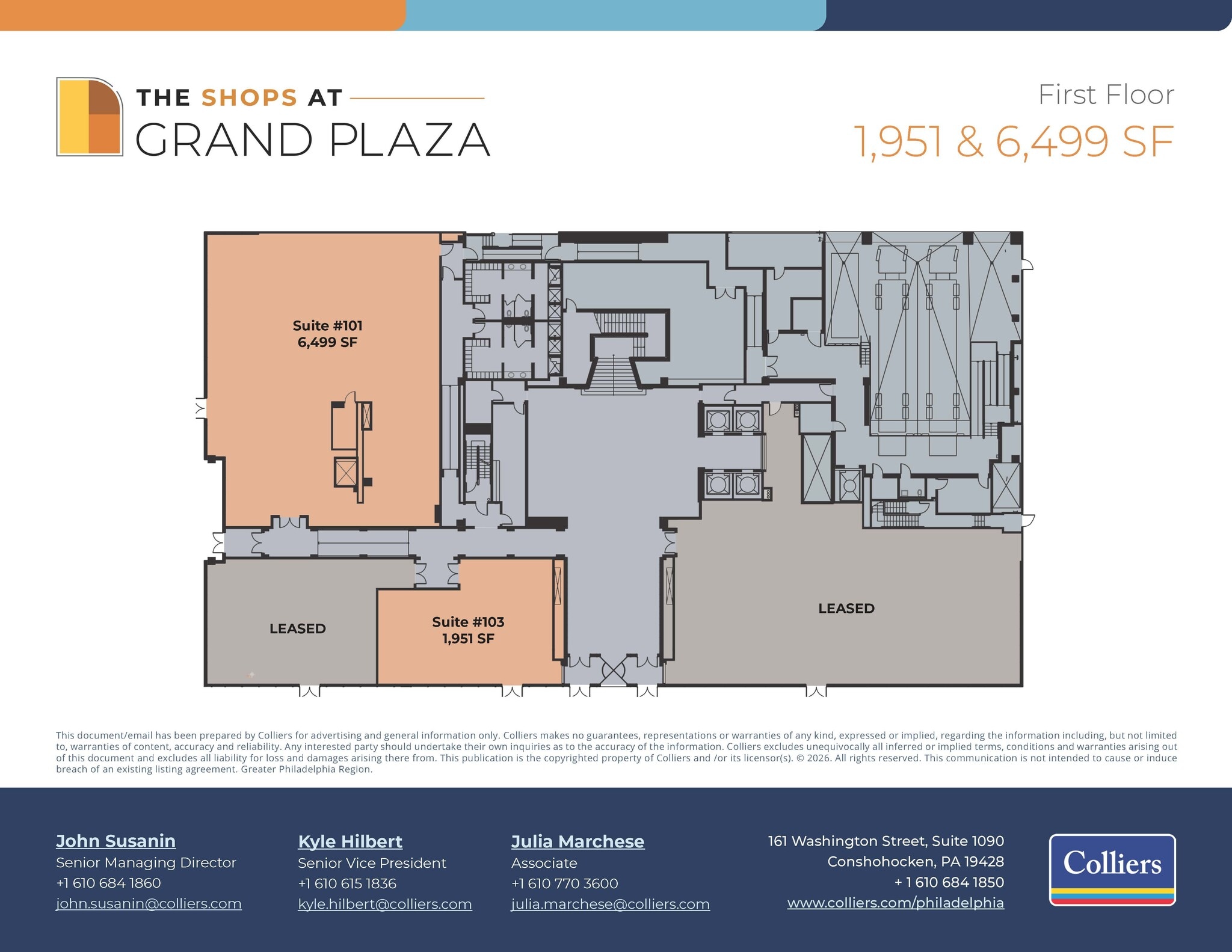 835 W Hamilton St, Allentown, PA à louer Plan d’étage– Image 1 sur 1
