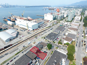 312 E Esplanade, North Vancouver, BC - VUE AÉRIENNE  vue de carte - Image1