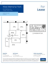 8554 Katy Fwy, Houston, TX à louer Plan d’étage– Image 1 sur 1