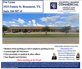 3515 Fannin St, Beaumont, TX à louer Photo intérieure– Image 1 sur 3