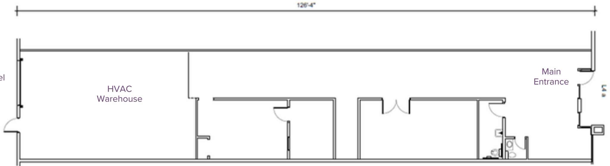 13300 McCormick Dr, Tampa, FL à louer Plan d’étage– Image 1 sur 2