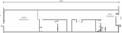 13300 McCormick Dr, Tampa, FL à louer Plan d’étage– Image 1 sur 2