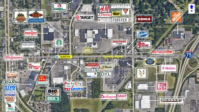 23000-23002 Eureka Rd, Taylor, MI - VUE AÉRIENNE  vue de carte