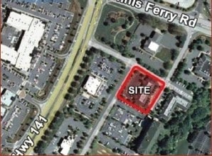 6610 McGinnis Ferry Rd, Duluth, GA - Vue aérienne vue de carte