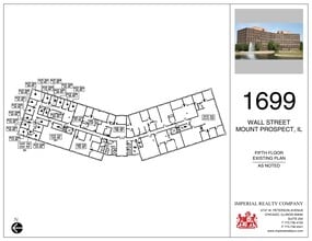 1699 Wall St, Mount Prospect, IL à louer Plan de site– Image 1 sur 1