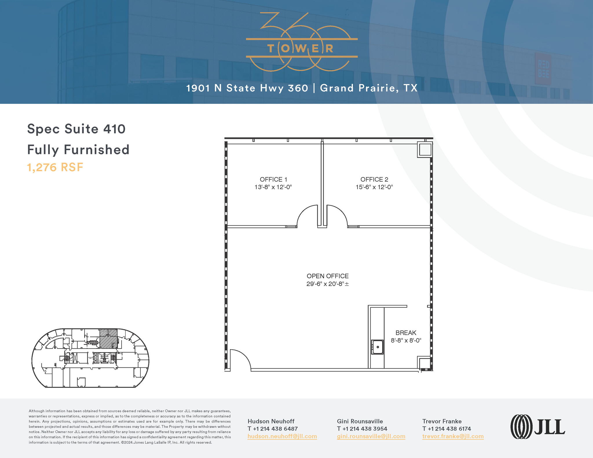 1901 N State Highway 360, Grand Prairie, TX à louer Plan d’étage– Image 1 sur 1