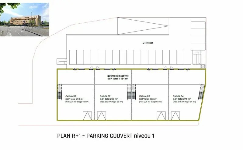 Local d'activités dans Le Havre à vendre - Plan d’étage – Image 3 sur 5