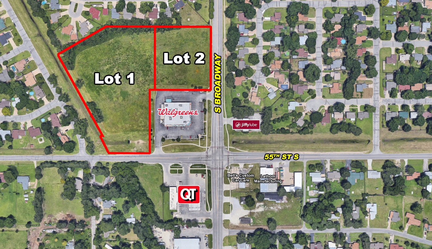 5535 S Broadway, Wichita, KS à vendre Aérien– Image 1 sur 2