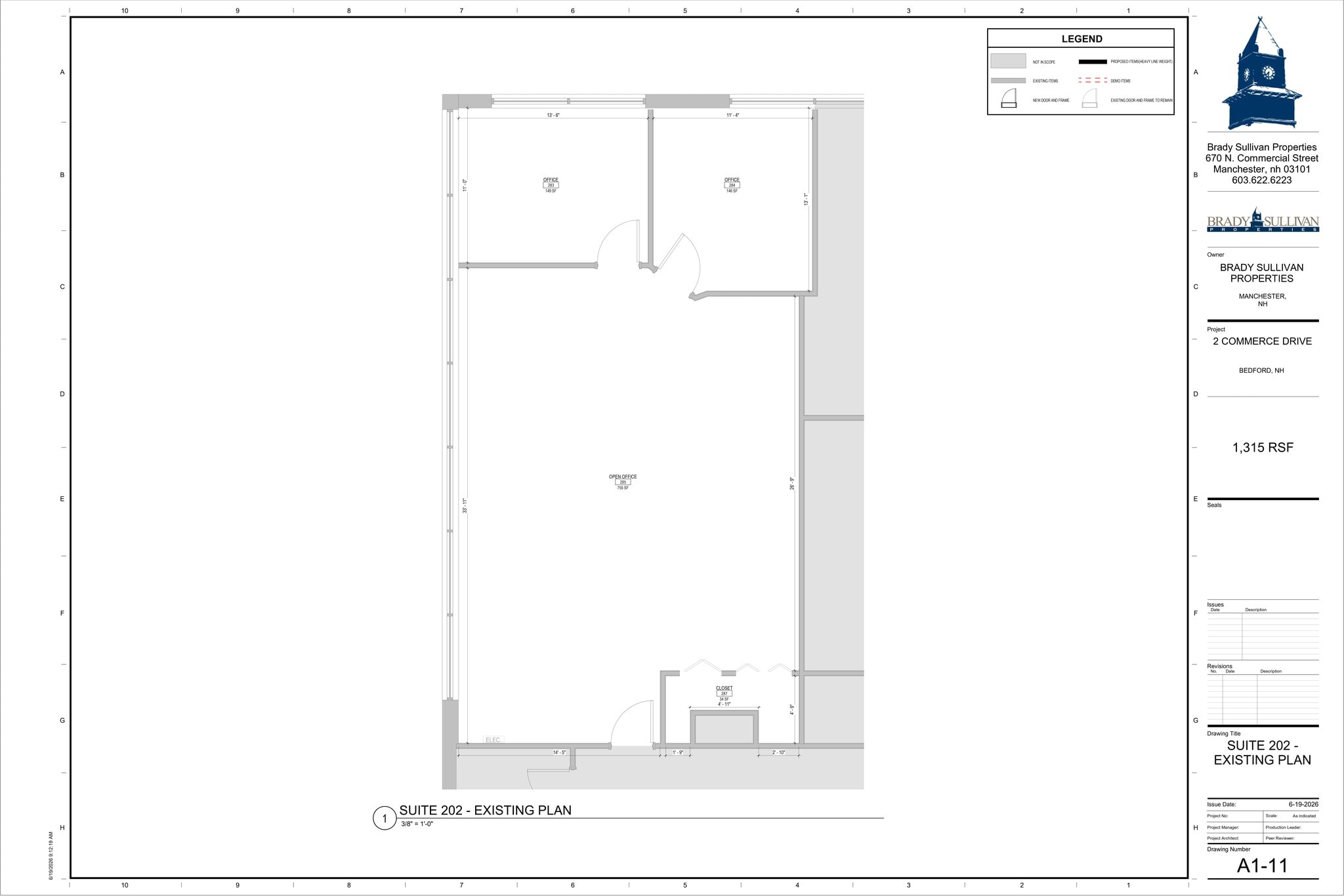 2 Commerce Dr, Bedford, NH à louer Plan de site– Image 1 sur 1