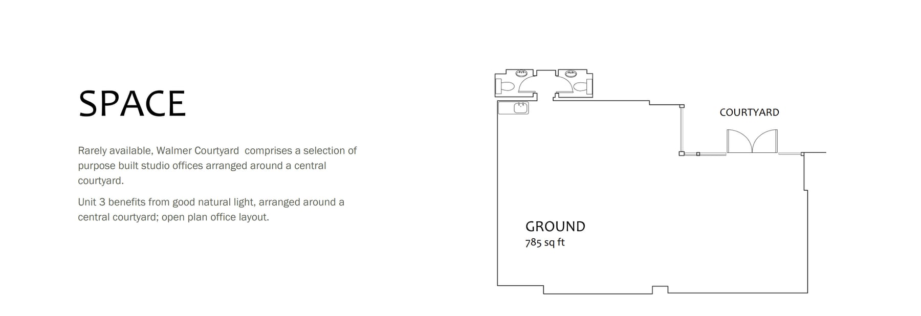 225-227 Walmer Rd, Londres, LND W11 4EY - Lot 3 - - Plan d’étage - Image 1 of 2