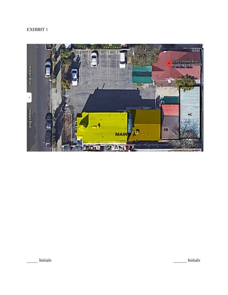 1236 S Hobart Blvd, Los Angeles, CA à louer - Plan de site – Image 3 sur 3