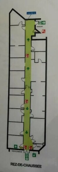 Bureau dans Villeurbanne à louer - Plan d’étage – Image 3 sur 3