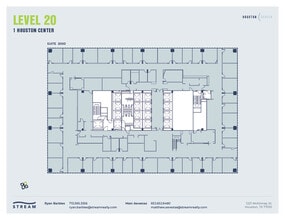 1221 McKinney St, Houston, TX à louer Plan d’étage– Image 1 sur 1