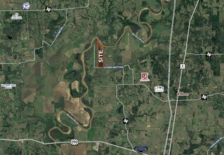 Clarke Bottom Rd, Hempstead, TX - Vue aérienne vue de carte