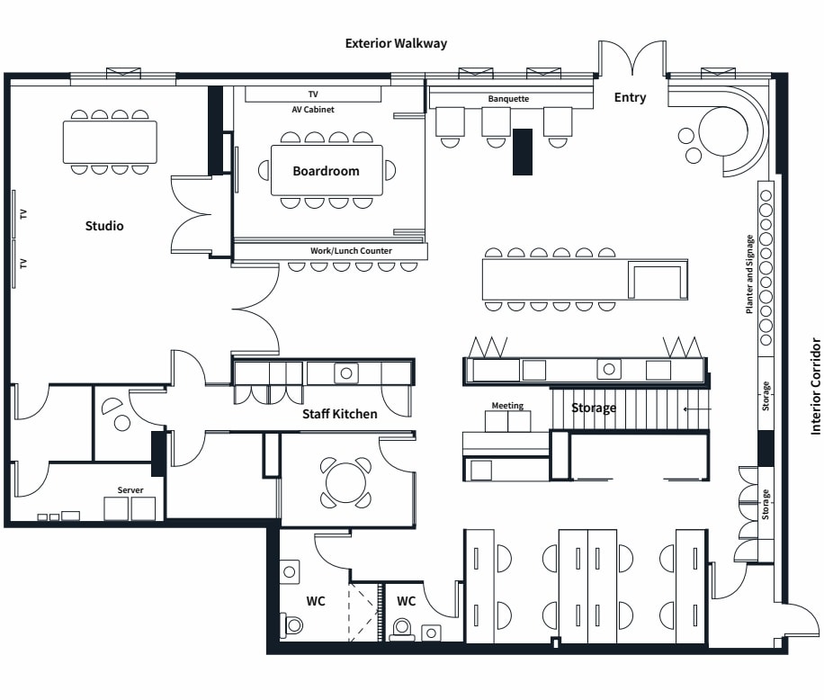 923-977 Hastings St E, Vancouver, BC à louer Plan d’étage– Image 1 sur 1