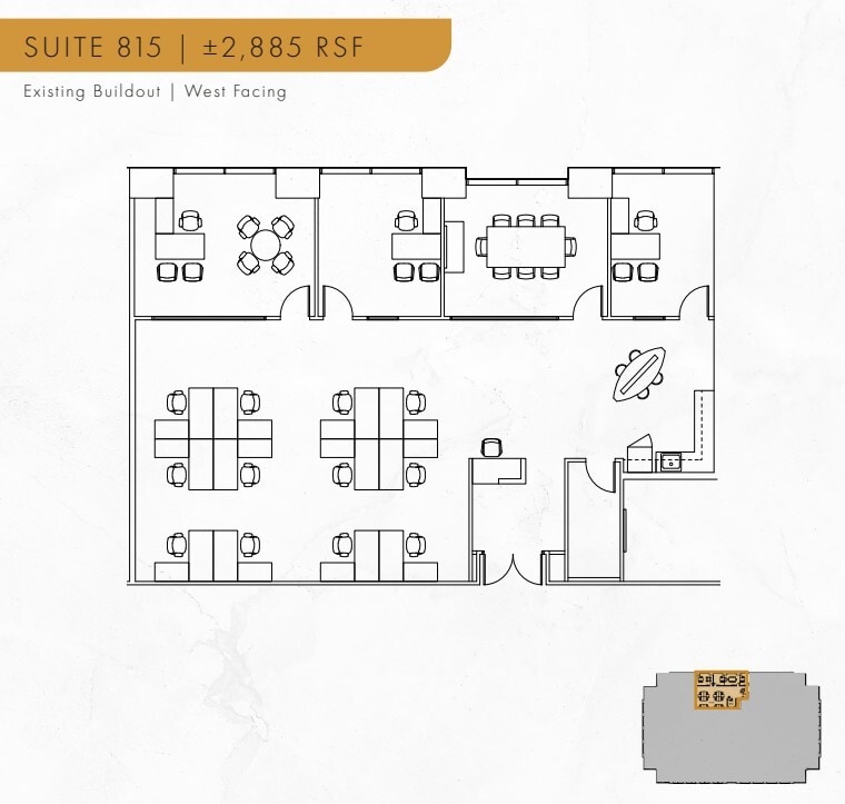 505 N Brand Blvd, Glendale, CA à louer Plan d’étage– Image 1 sur 1