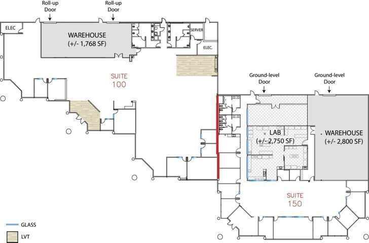 213 Technology Dr, Irvine, CA à louer Plan d’étage– Image 1 sur 1