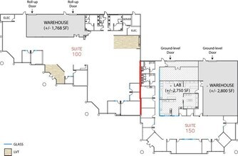 213 Technology Dr, Irvine, CA à louer Plan d’étage– Image 1 sur 1