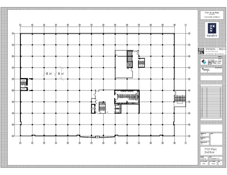 7101 Av du Parc, Montréal, QC à louer - Plan de site – Image 2 sur 15