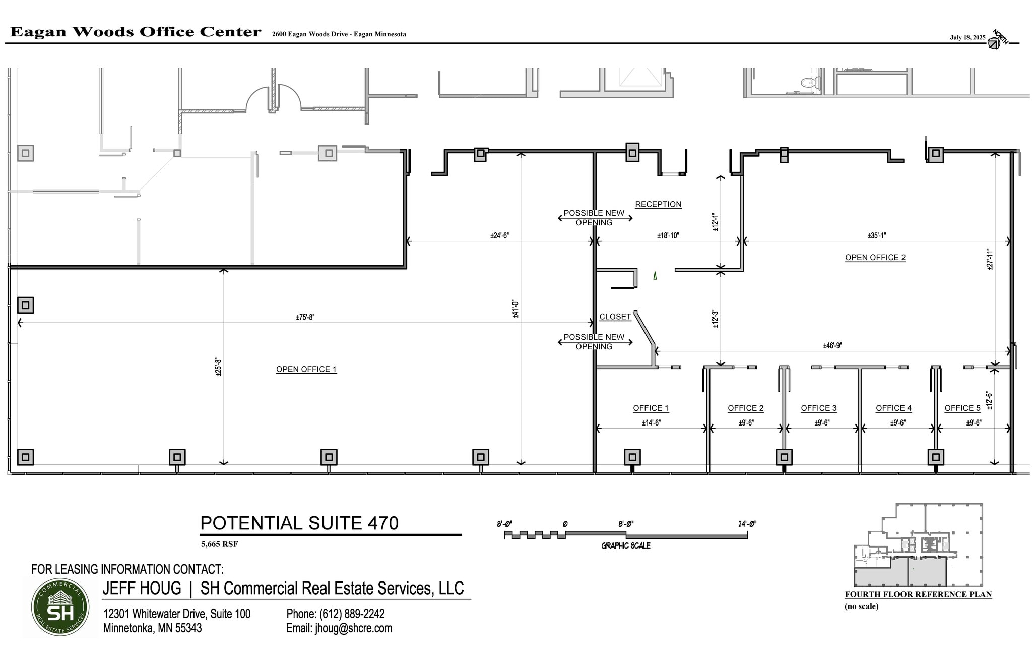 2600 Eagan Woods Dr, Eagan, MN à louer Plan d’étage– Image 1 sur 1