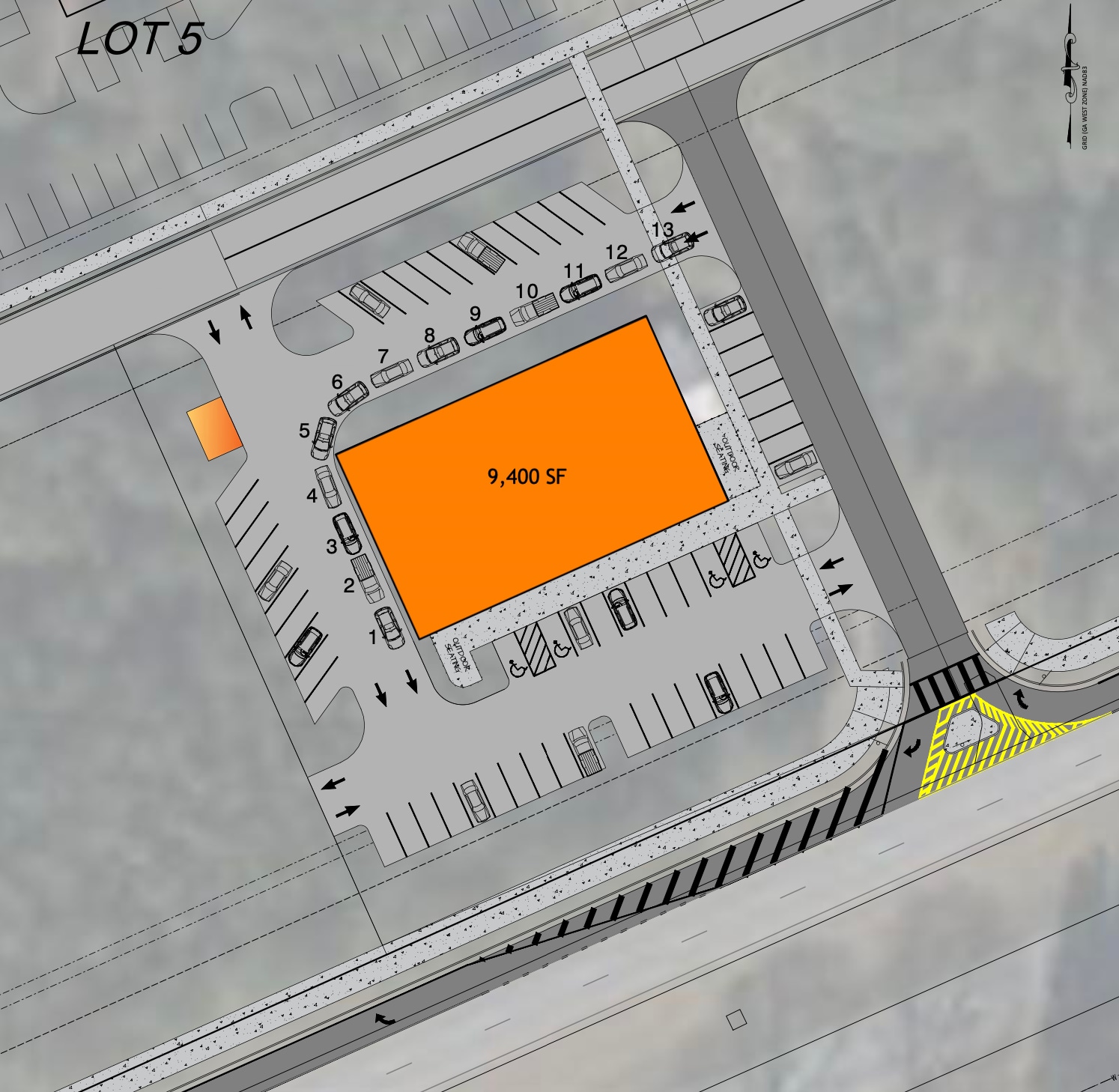 00 Highway 54, Fayetteville, GA à louer Plan de site– Image 1 sur 6