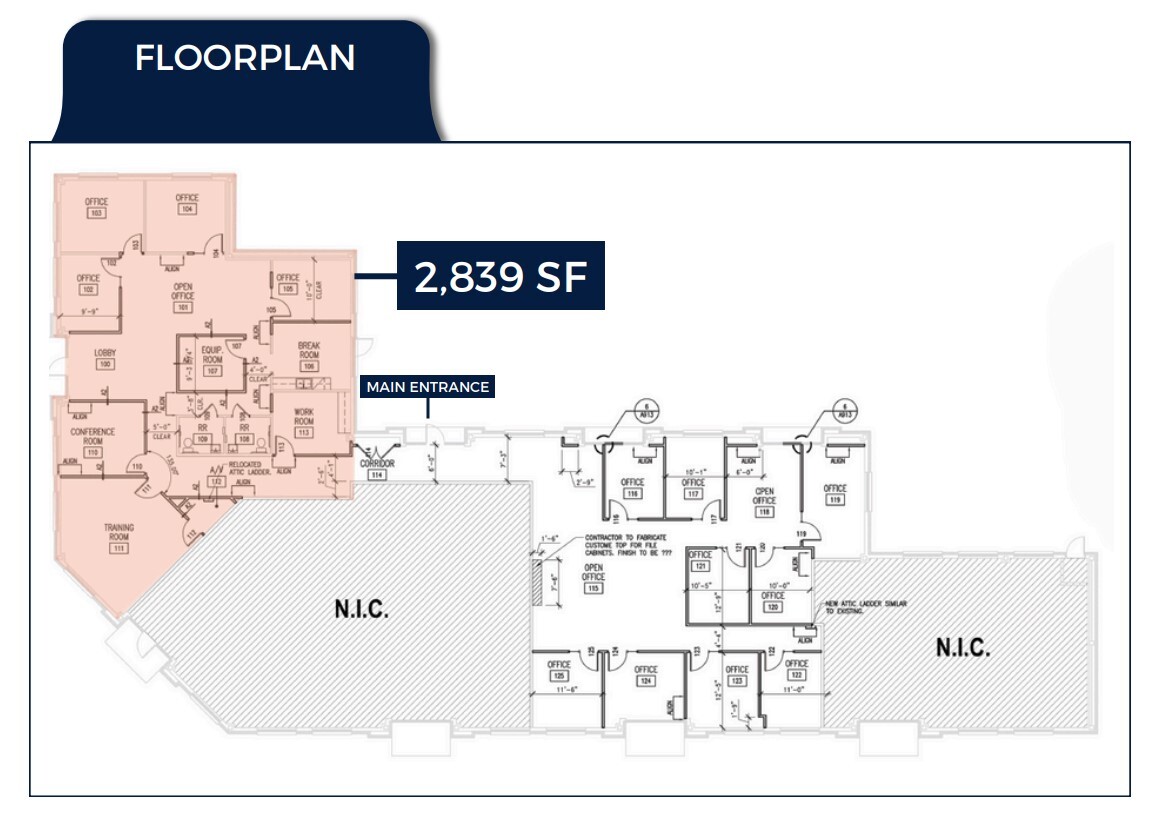 2301 Eldorado Pky, McKinney, TX à louer Plan d’étage– Image 1 sur 1