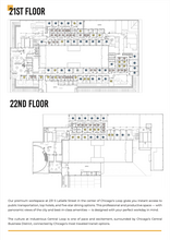 231 S LaSalle St, Chicago, IL à louer Plan d’étage– Image 2 sur 5