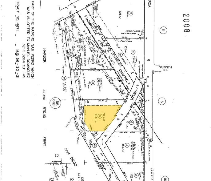 18925 Anelo Ave, Carson, CA à vendre - Plan cadastral – Image 2 sur 2